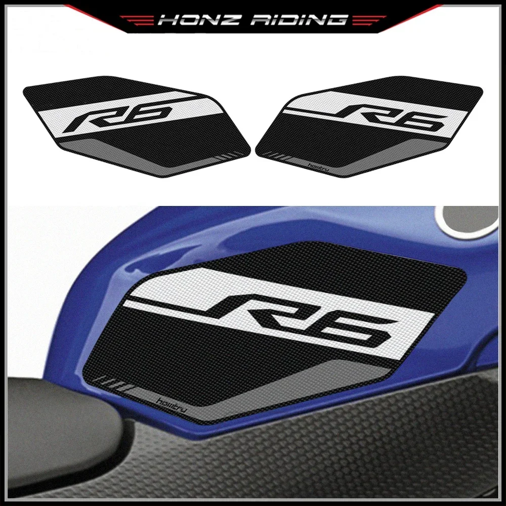 

Applicable to For Yamaha YZF R6 2008-2016 Sticker Motorcycle Accessorie Side Tank Pad Protection Knee Grip Mats