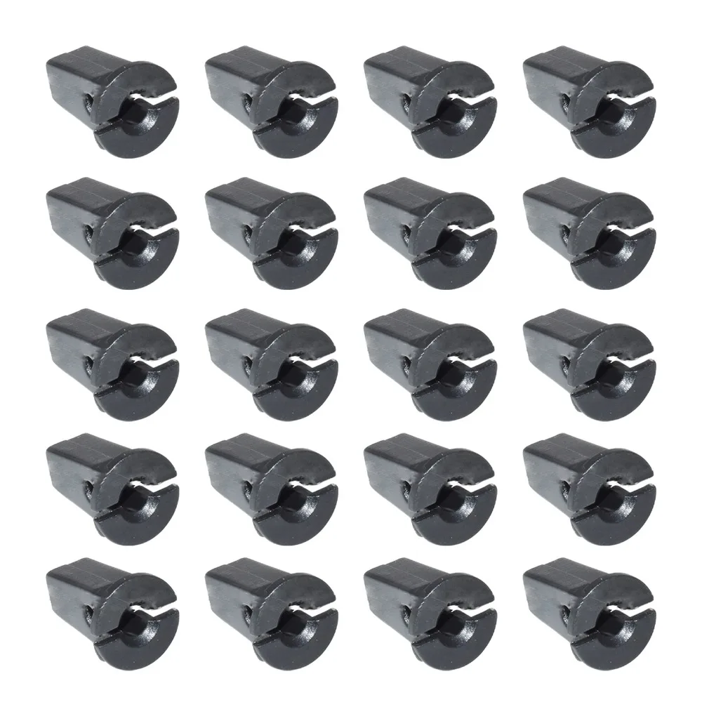 

20Pcs Plastic Lock Nuts Grommets for Wheel arches Bumpers Panels & Shields for Volkswagen Golf Touran