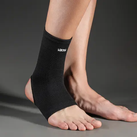 1 Pc Unisex Open Heel, Elastic & Breathable Ankle Support Sleeve