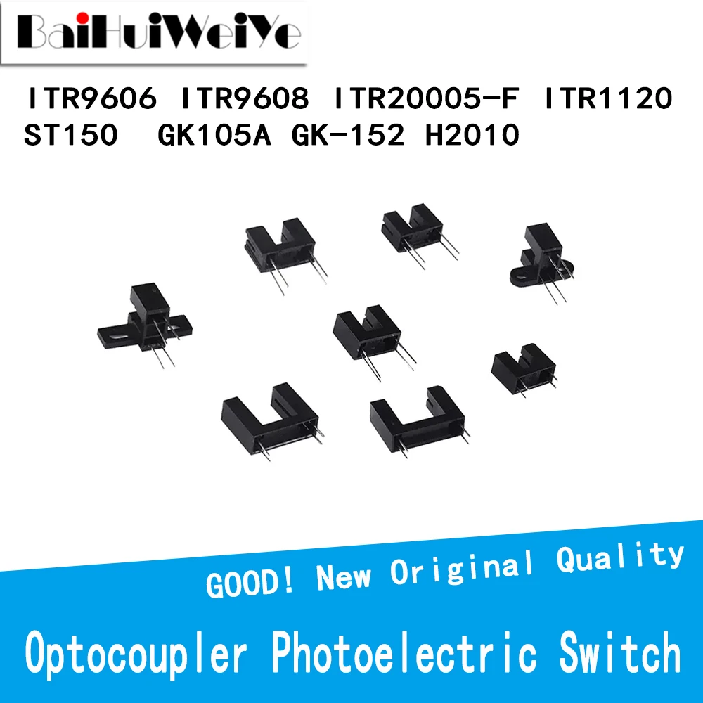 

5Pcs/Lot Optocoupler Photoelectric Switch ITR9606 ITR9608 ITR20005-F ITR1120 ST150 GK105A GK-152 H2010 DIP-4 New Good Quality