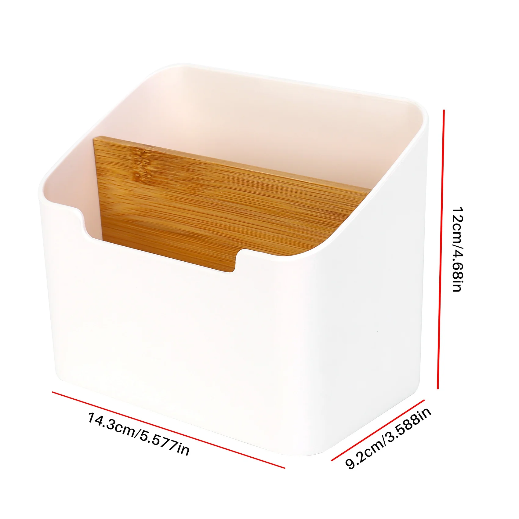 B27B Remote Control Holder Desk Storage Organizer Box Container For Desk, Office Supplies, Home