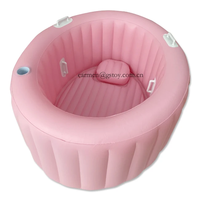 

Inflatable Home Birth Tub Water Birthing Pool With Liner Seat and Cup Holder