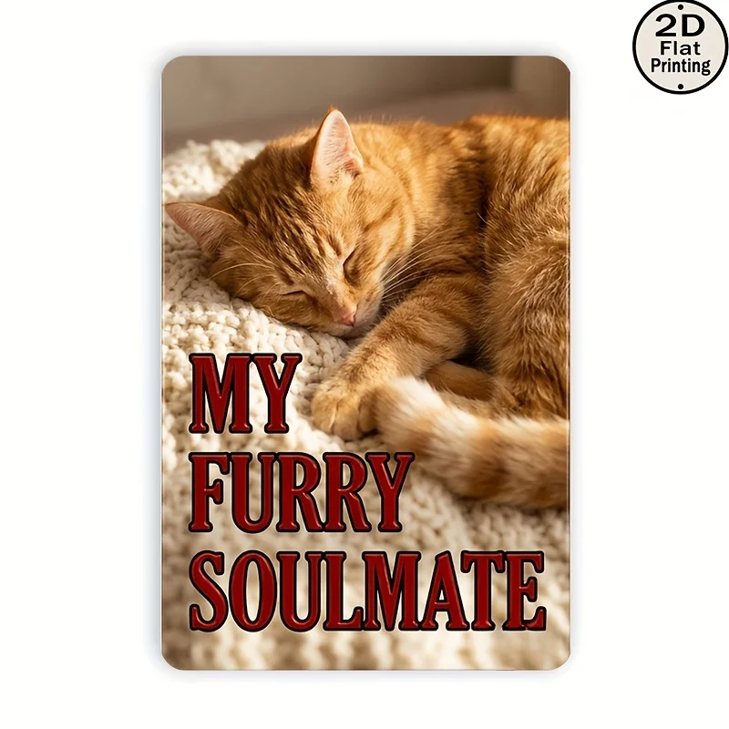 Customizable Tin Sign, Personalized Photo/Text Tinplate Plaque, Waterproof Wall Decor