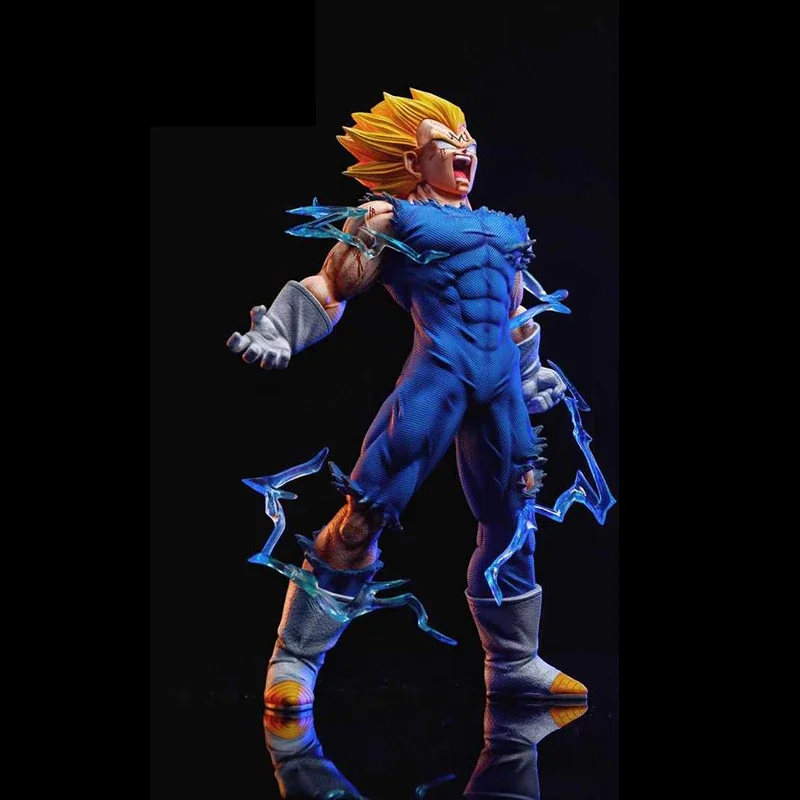 Hot 27 cm Dragon Ball Z Majin Vegeta Anime Figuur zelfvernietigende Super Saiyan Actiefiguren Pvc Standbeeld Beeldje Model speelgoed Gift