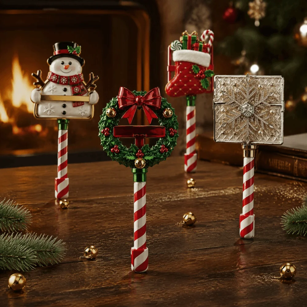 Creative Christmas Payment Magic Wand Christmas Tree Convenient Checkout Contactless Payment Sleeve Portable Lightweight