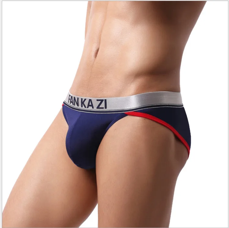 

Mens High Cut Briefs Mid Rise Sports Underwear U Pouch Underpants Comfortable Support Athletic Underwear Polyester