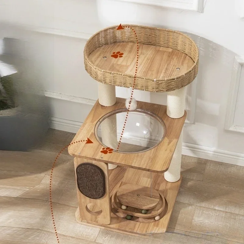 cat climbing frame, cat tree sisal cat climbing frame jumping platform