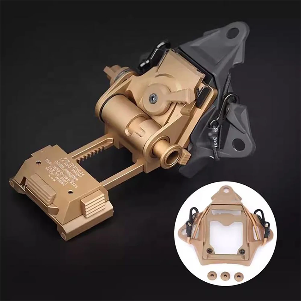 Tactical Helmet Casco Accessory CNC Metal Aluminium Alloy Dried Cuttlefish Modular Bungee VAS Replacement Shroud Hardware Kit