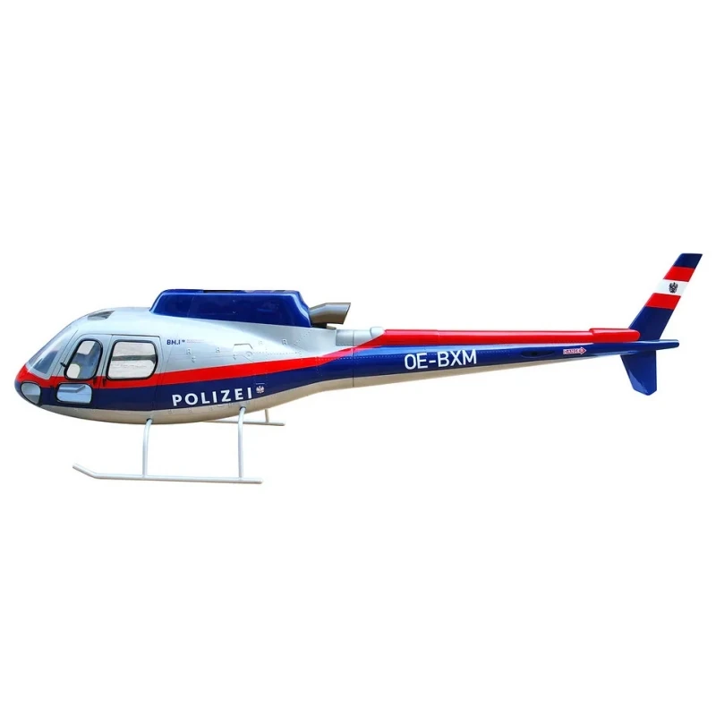 

700 Size AS350 RC Helicopter Scale Fuselage with Mechanic Glassfiber Aircraft Helicopter Shell