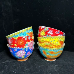 Jingdezhen Ceramic teacup Oolong tea Boutique tea bowl Handmade porcelain Tea set Accessories Master Teacup Personal Single Cup
