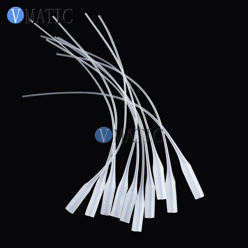 Free Shipping 100Pcs Superfine Hose Glue Dropper Dispensing Plastic Needle Tube