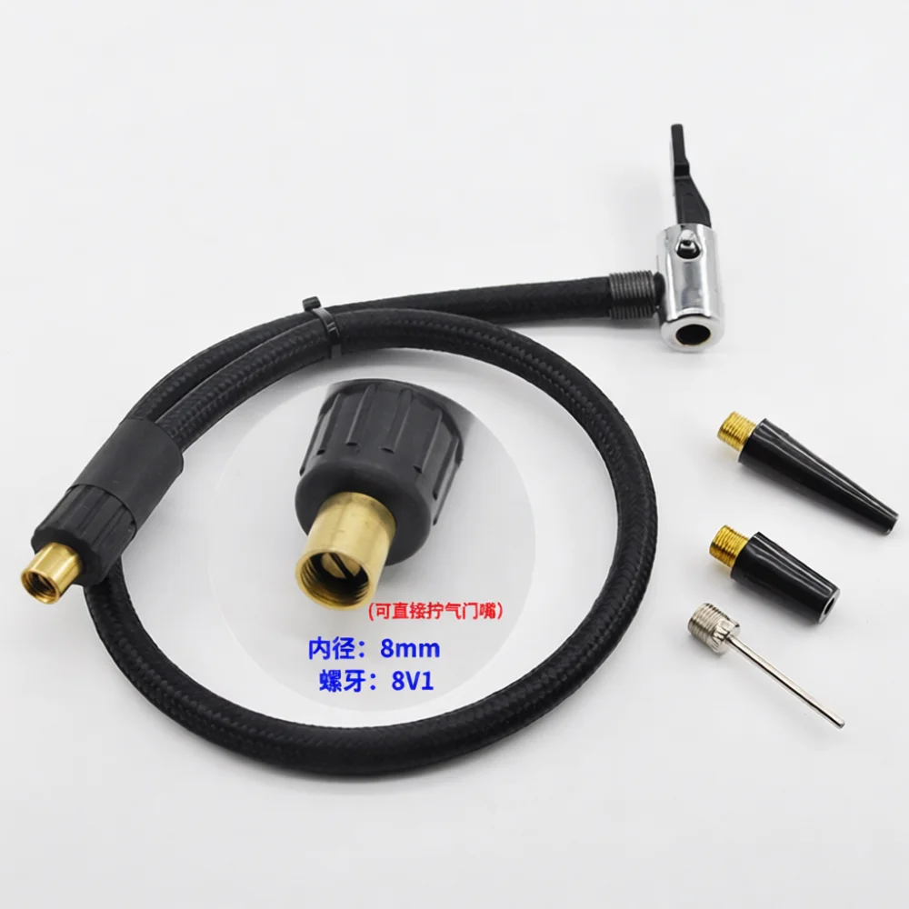 Premium Air Hose For Car Inflator Pump Universal Thread Connector For Vehicle Tire Pressure Maintenance Tool Parts