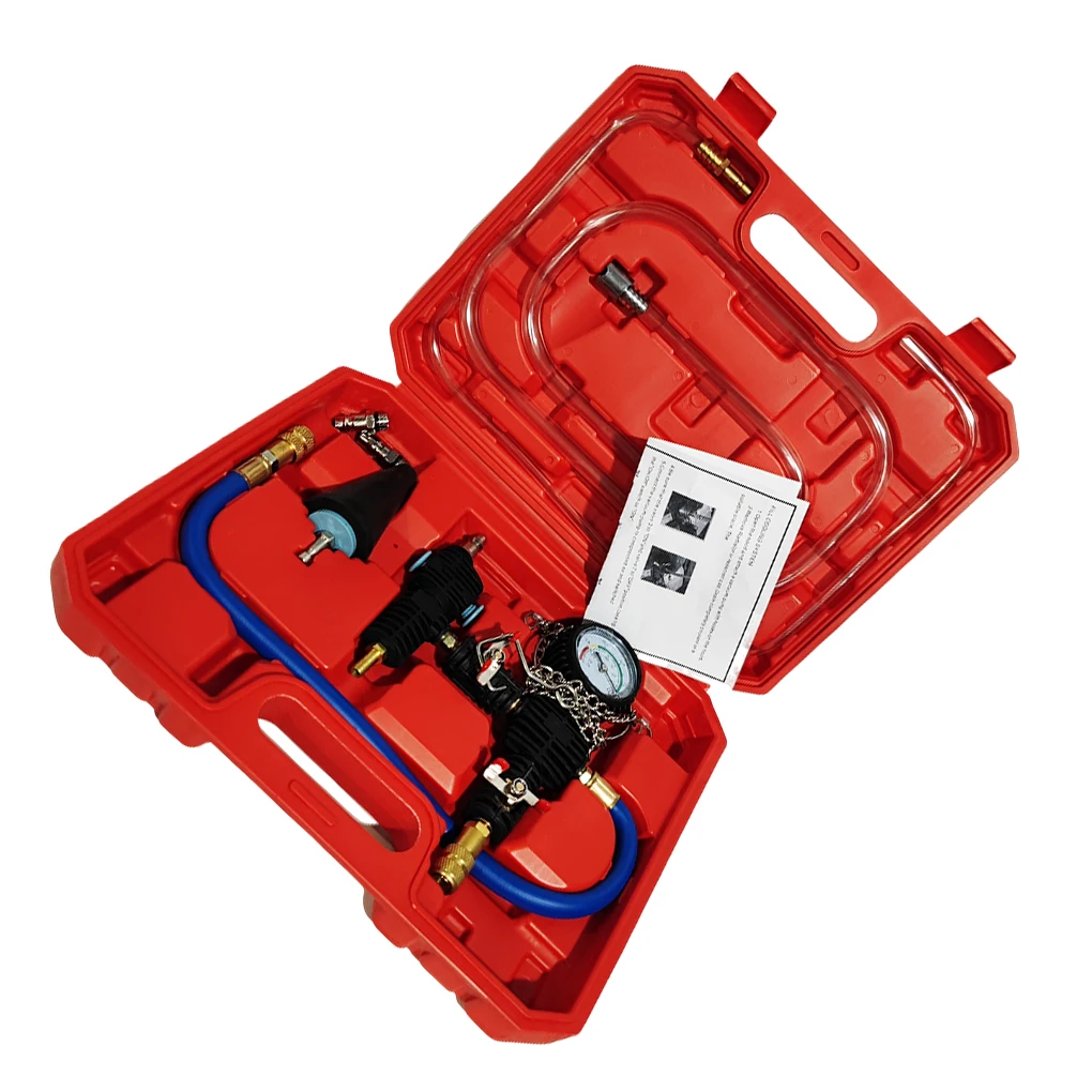 Car Radiator Bleeder Tool Cooling System Radiator Vacuum Kit Cooling Automotive Radiator Easy