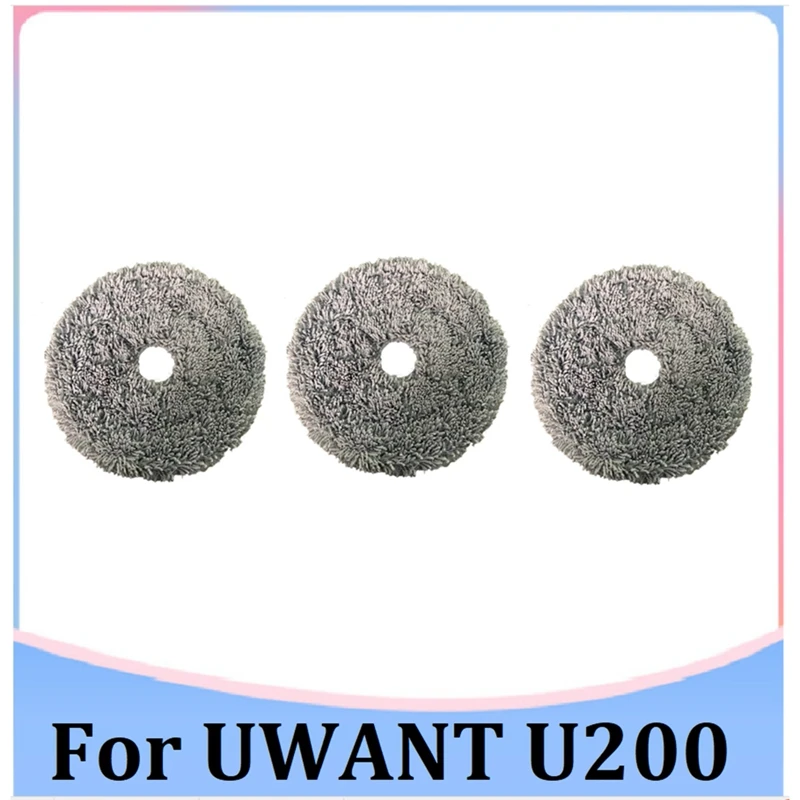 Washable Mop Cloth For UWANT U200 Robotic Vacuum Cleaer Replacement Spare Parts