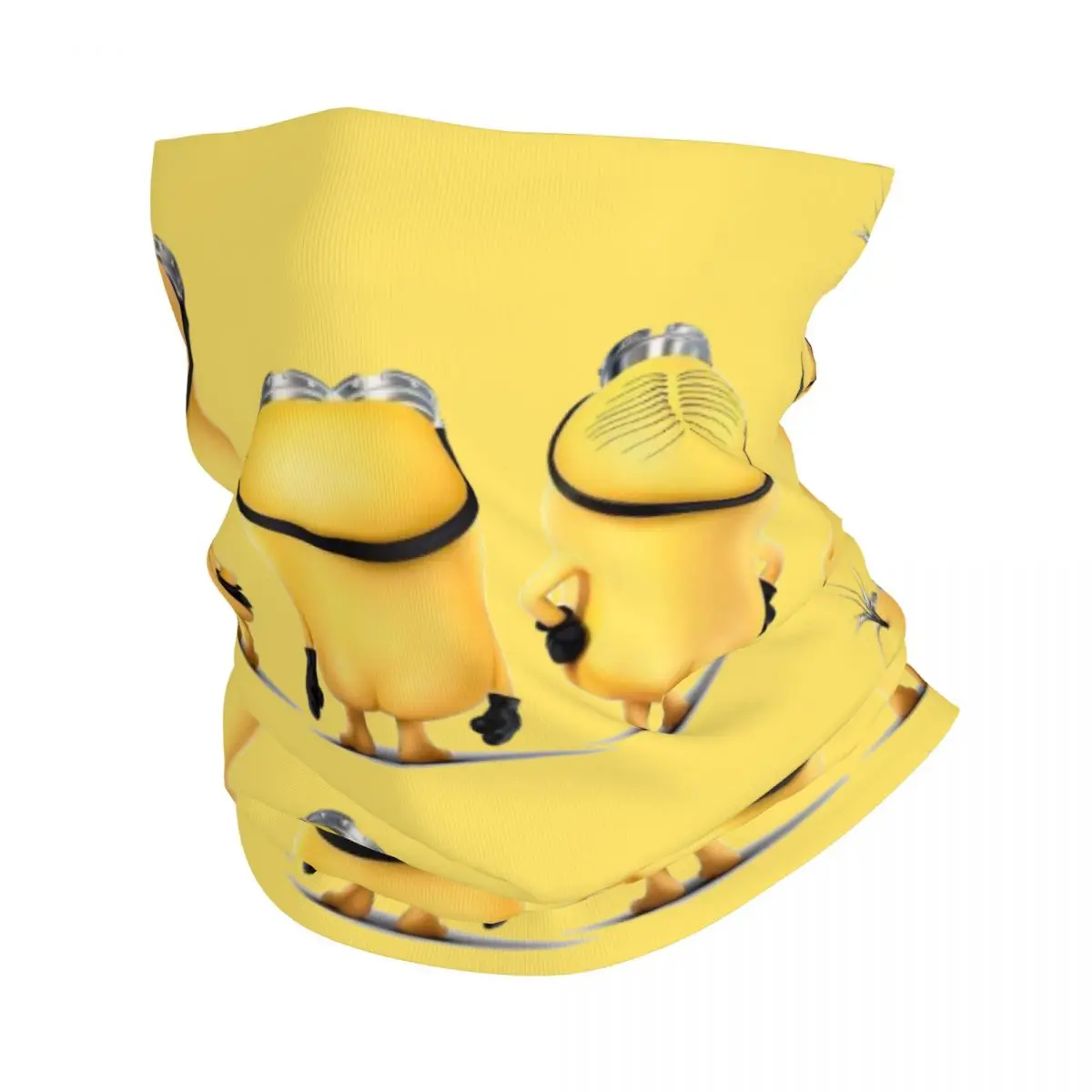 

Custom M-Minions Wallpaper Winter Headband Neck Warmer Women Men Ski Camping Tube Scarf Cartoon Cute Face Bandana Gaiter