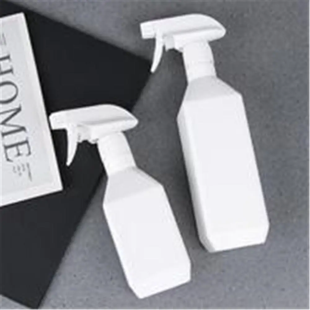 Botellas pulverizadoras de gran capacidad, bomba pulverizadora de gatillo portátil de plástico blanco, botellas rociadoras de riego de jardinería doméstica, 300/500ml
