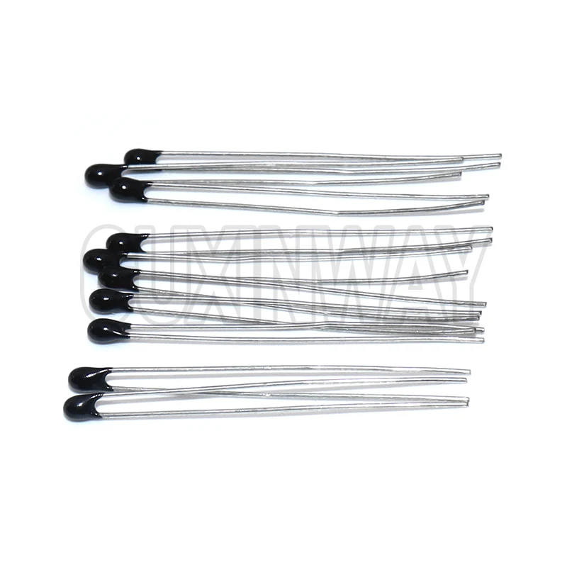 10 قطعة NTC الثرمستور المقاوم الحراري MF52 NTC-MF52AT 1K 2K 3K 4.7K 5K 10K 20K 47K 50K 100K 5% 3950B 1 2 3 4.7 كيلو أوم R