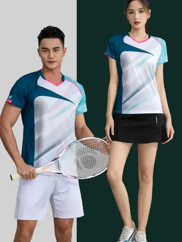 여자 배구 대회 스포츠 유니폼 빠른 건조 반팔 트레이닝 팬츠 배드민턴 세트 팀 유니폼 체육관 피트니스 여자 배구 대회 스포츠 유니폼 빠른 건조 반팔 트레이닝 팬츠 배드민턴 세트 팀 유니폼 체육관 피트니스