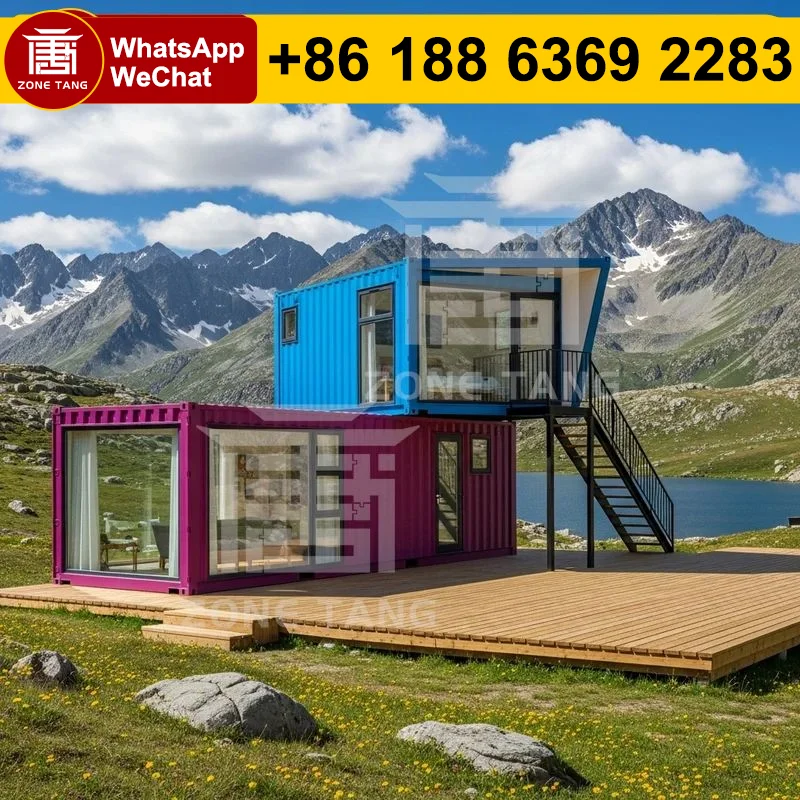

Solar Ready Beautiful Container Houses Prefab Cabins Multi Purpose Flat Pack Home Pre Fabricated Homes Hotel Suite Best Durable