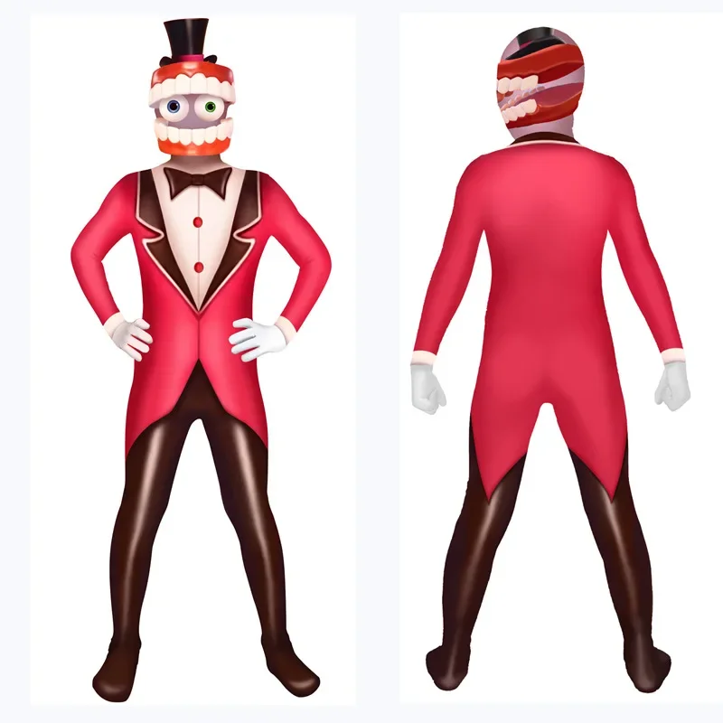 Cosplay de pomni numérique sur socle pour enfants, théâtre d'Halloween, cadeaux de Noël pour enfants, Gelamazing, Rabatro Jax Caine
