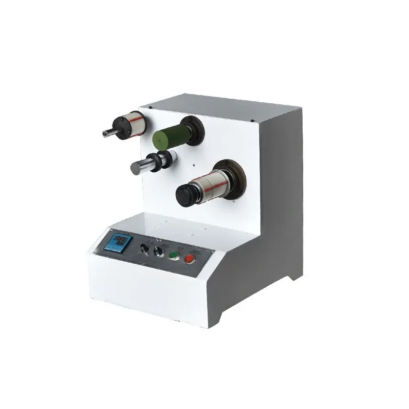 Small rewinder, high-speed tape slitting rewinder