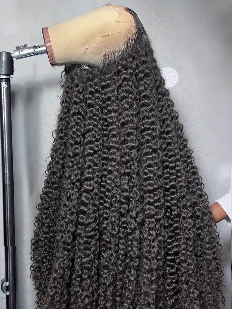 

Парик из натуральных волос HD Lace 13x6, предварительно распущенный, кудрявый, 40 дюймов, с эффектом водной волны, глубокая волна, на шнурке, из натуральных волос