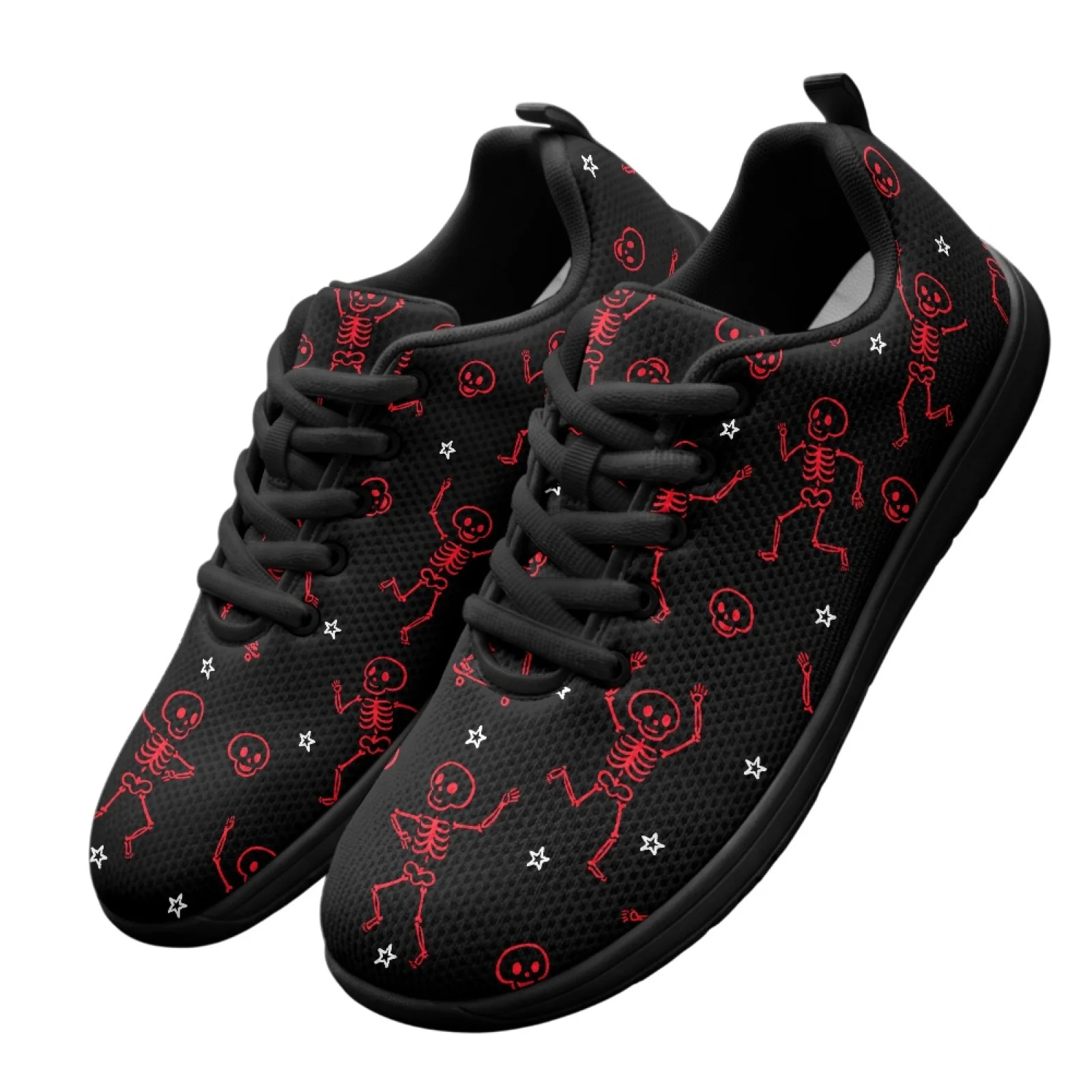 PENSTROLL Skeleton Pattern Breathable Barefoot Shoes for Indoor Mesh & EVA Mens Wide Width Sneakers Athletic Shoe