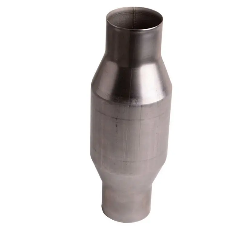 AB56-5Pcs 2.5Inch Spun Universal Catalytic Converter High Flow Stainless Steel 425250 Exhaust Catalytic Converter