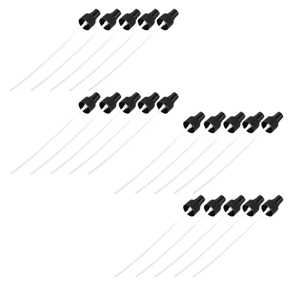 

20Pcs Replacement Spray Heads Compact Mist Sprayer Caps for Spray Bottles Press Nozzle Fine Mist Skin Care Accessory