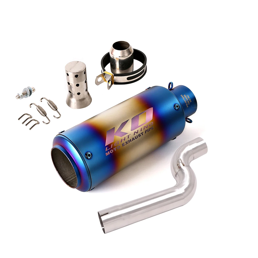 

Slip On For BMW F900R F900XR 2020-2025 Motorcycle Exhaust Muffler Stainless Steel Middle Link Pipe Escape Moto With DB Killer