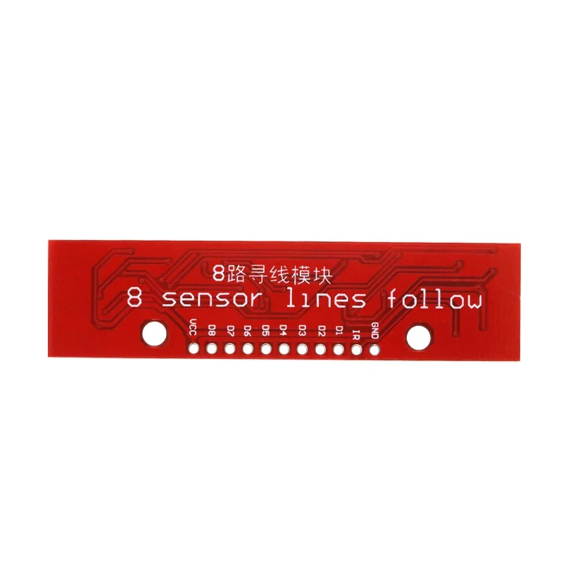 8 Channel IR Tracking Sensor Module 8 CH Infrared Line Track Trace Detect Detection Board DIY Detector forArduino Smart Car