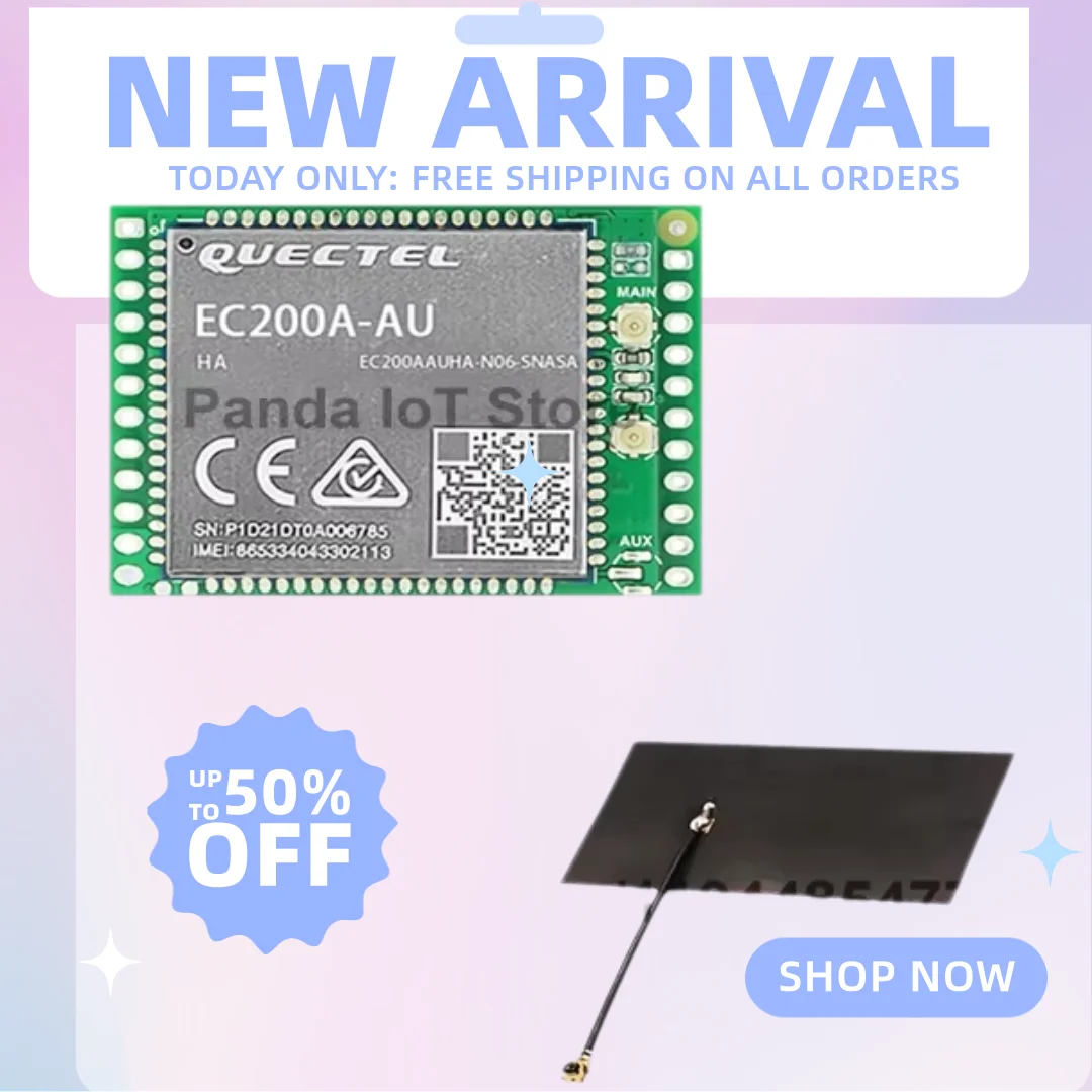 

Quectel EC200A EC200AAUHA EC200A-AU 4G Module CAT4 Development without GPS Core Board LTE Compatible With EC25-AU EC21-AU EC200T