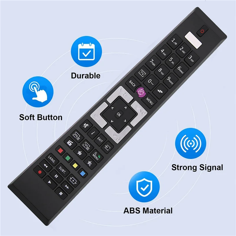 BNVN-2X استبدال جهاز التحكم عن بعد RCA4995 لتلفزيون TENSAI Telefunken/محدد Edenwood TV TE43404G37Z2P TE32287B35T