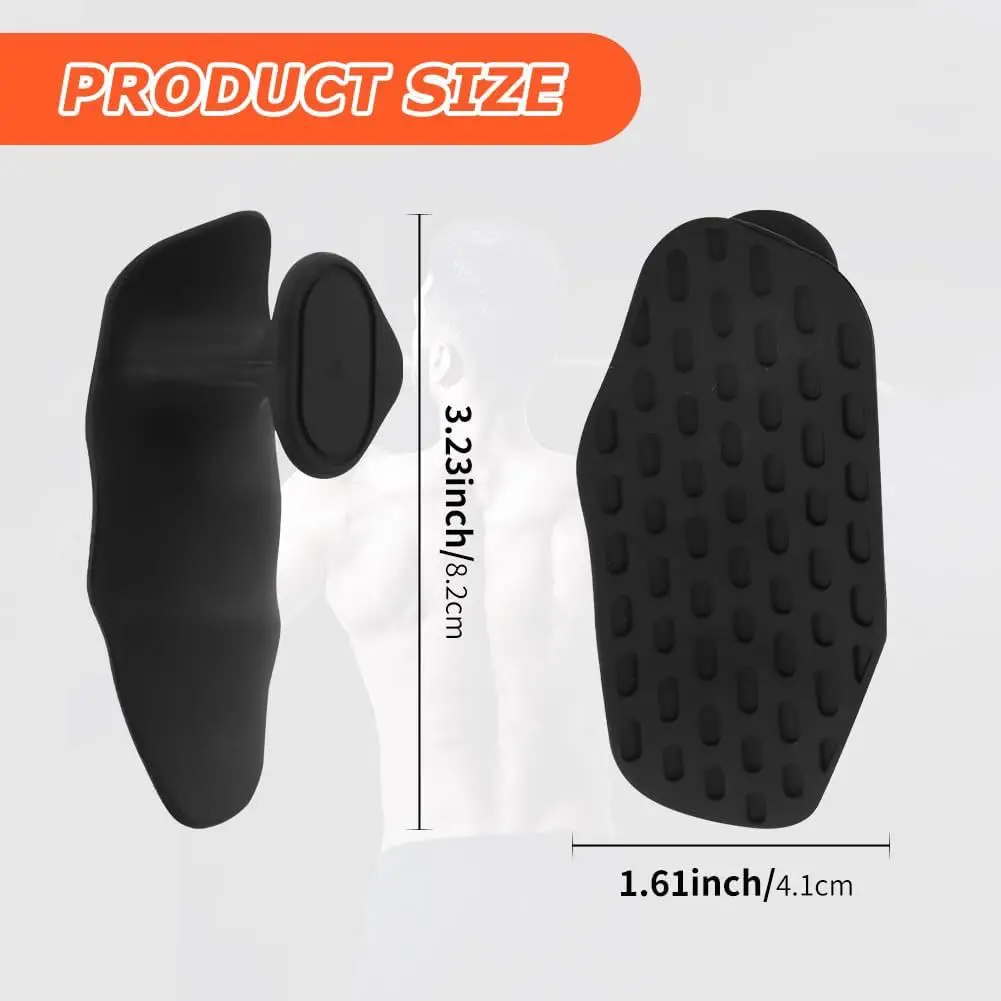 Non-slip Silicone Fitness Handle Pads Anti-blister Gym Weightlifting Training Hand Protector With a Box