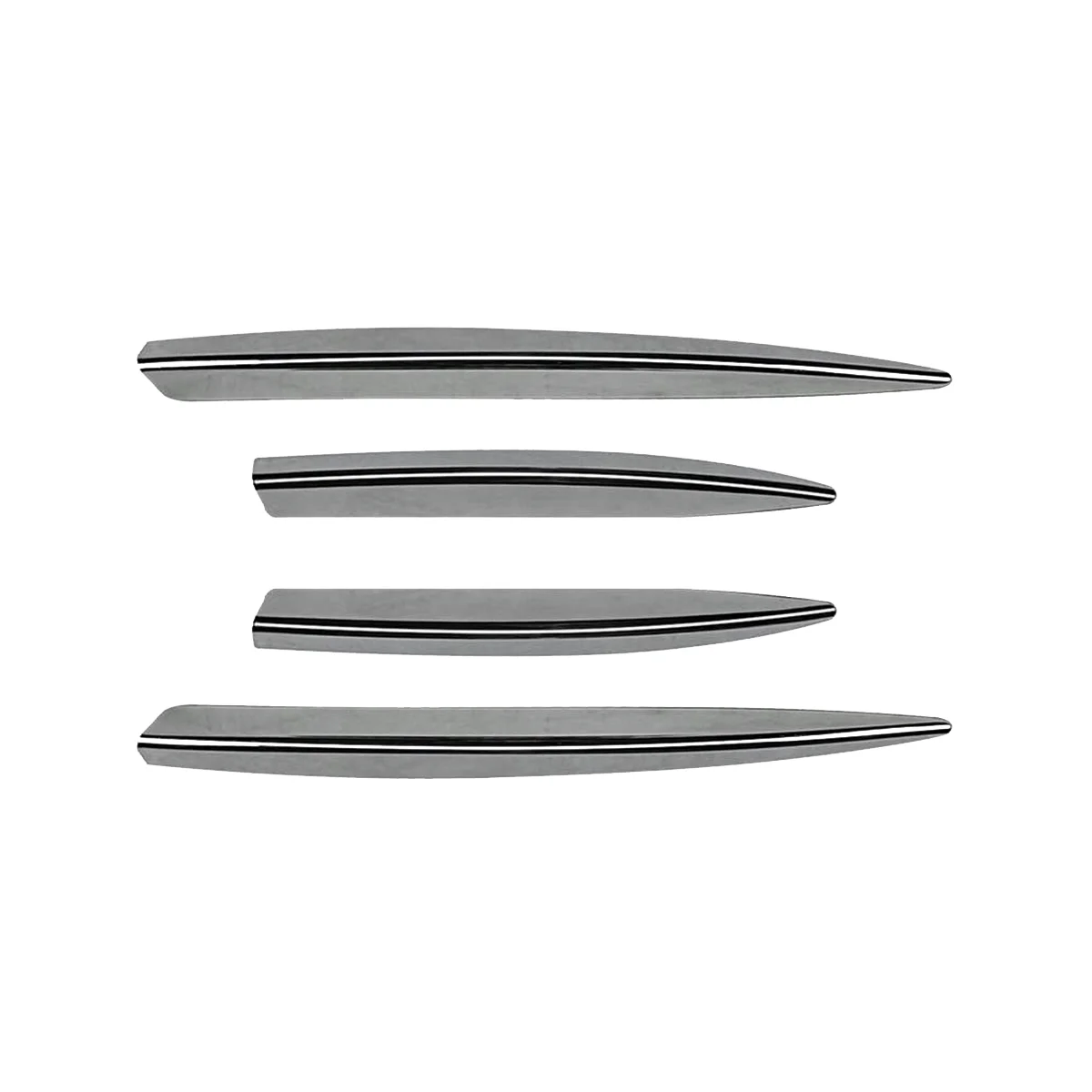 Silver Plating Front Lip Front Grille Trim for A Class W177 A180 2023+ 2018+ Car Spoiler