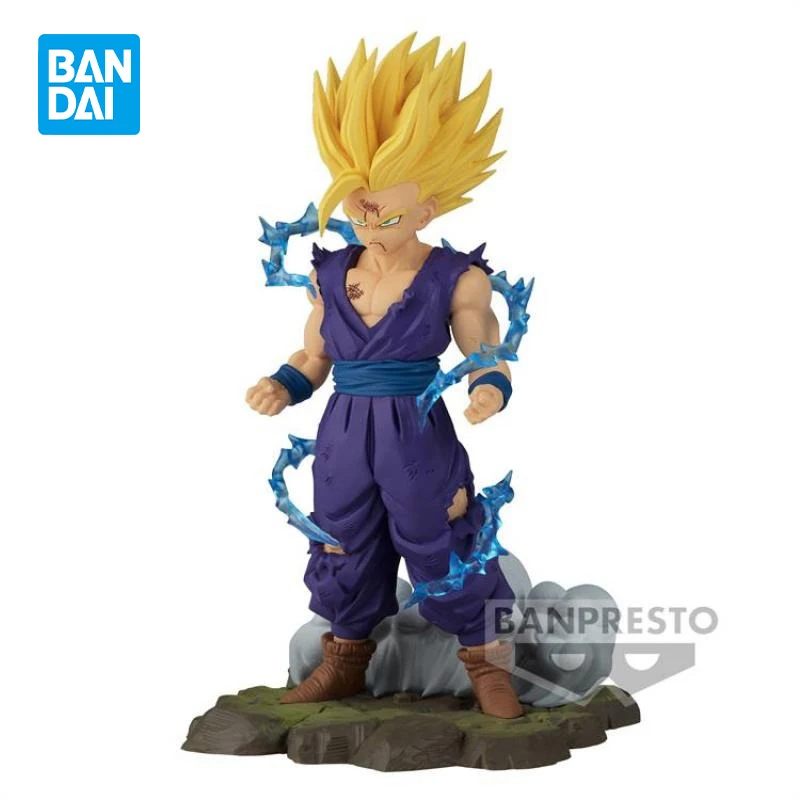 

Original Bandai Banpresto Dragon Ball History Box Son Gohan Super Saiyan 2 Vol10 Anime Action Figures Model Collection Gift Toy﻿