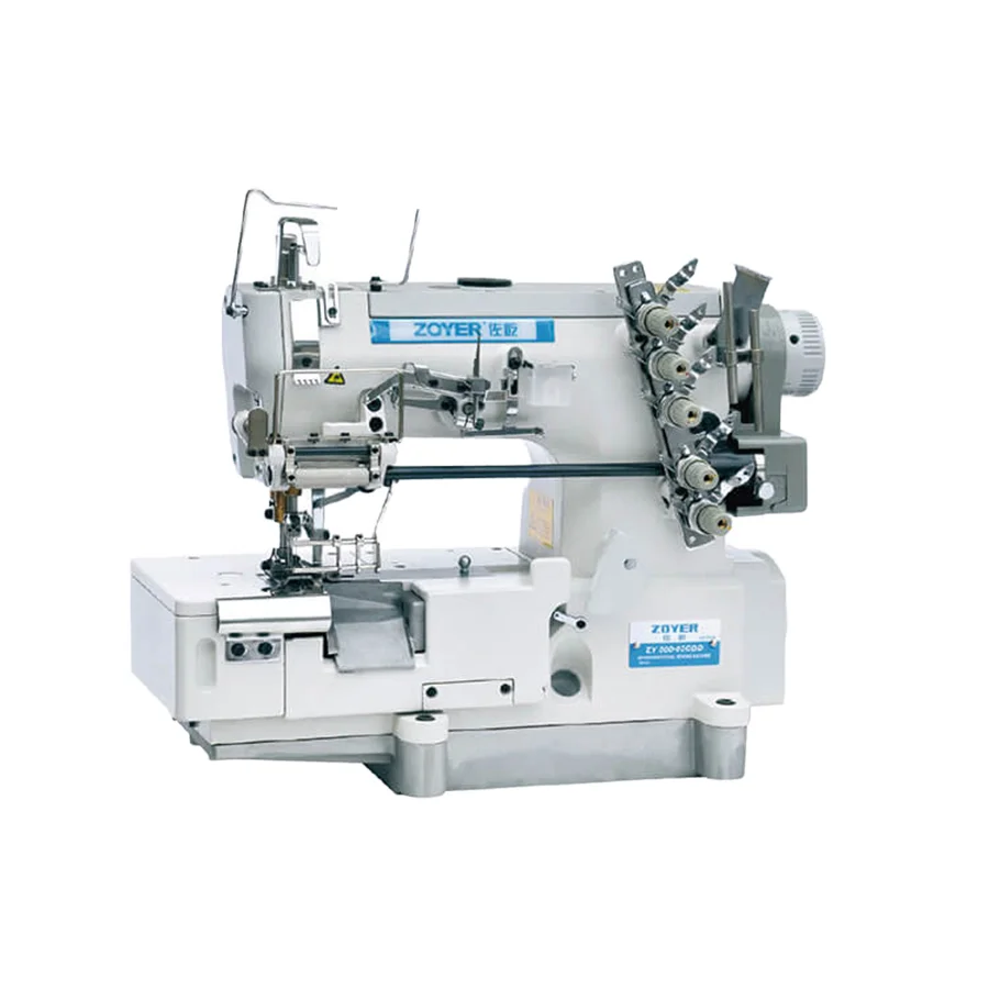 ZY500-05CBD Zoyer High-Speed Direct Drive Stretch Interlock Industrial Sewing Machine Chain Stitch Motor For Bra Lace Attaching