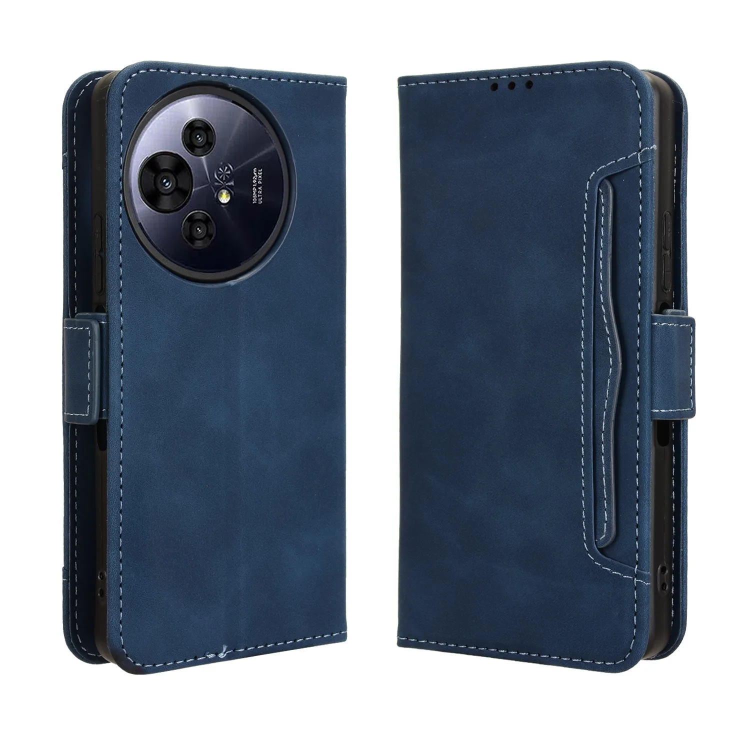 Flip leather Magnetic attraction wallet protective cover For TCL 50 Pro NxtPaper 5G Many card slot Fall prevention Phone Case