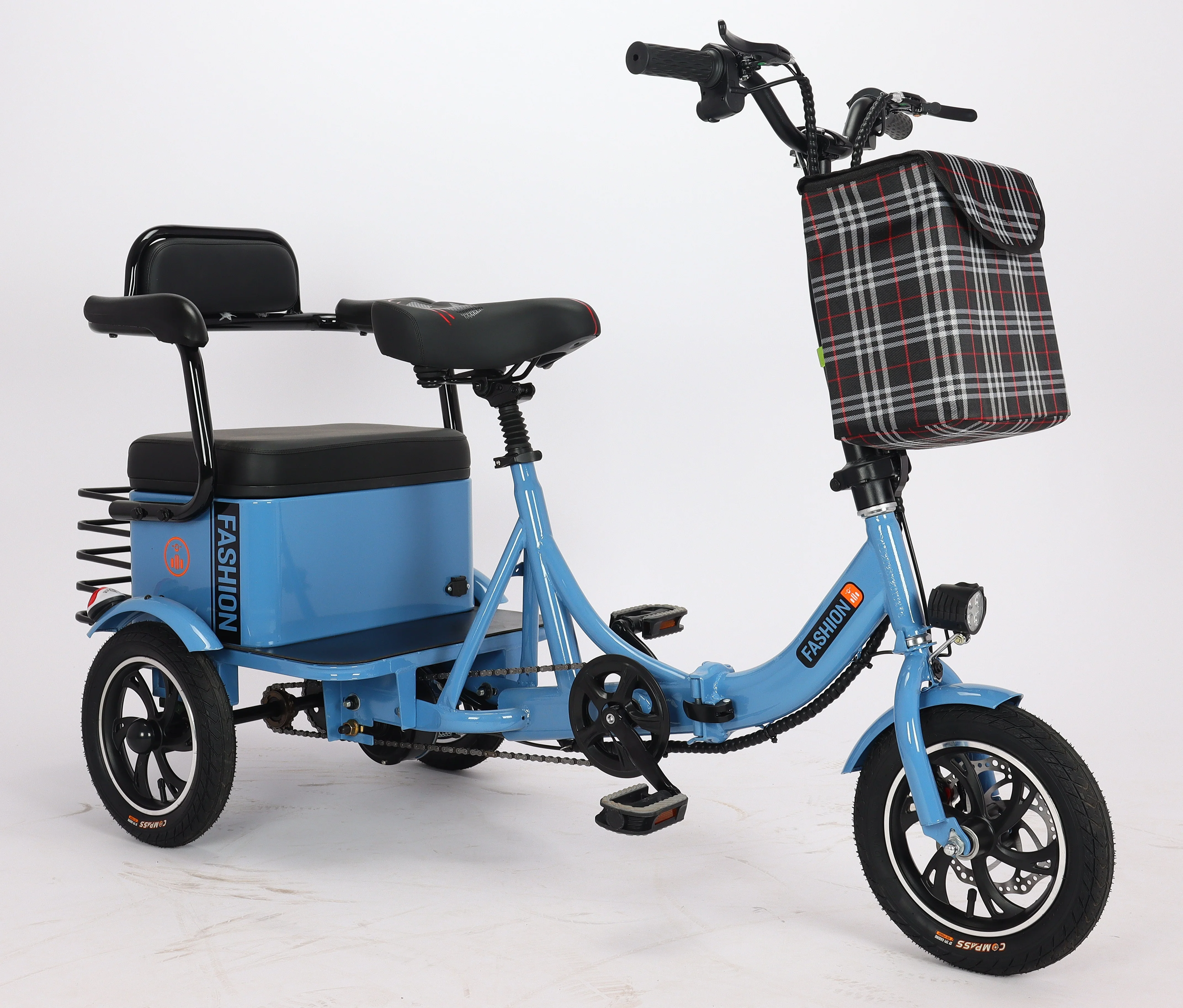 

Electric tricycle family small elderly mobility scooter recreational vehicle