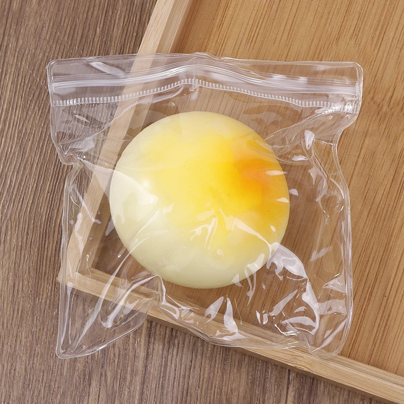 Milk Yellow Steamed Bun Slow Rebound Pinch Decompression Vent Toy Slow Rising Stress Relief Toy Decoration Birthday Gift