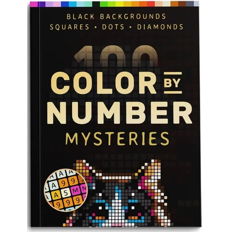 TA-Adult Coloring Book A Coloring Book For Adults Relaxation And Wonder Squares, Diamonds, Dots