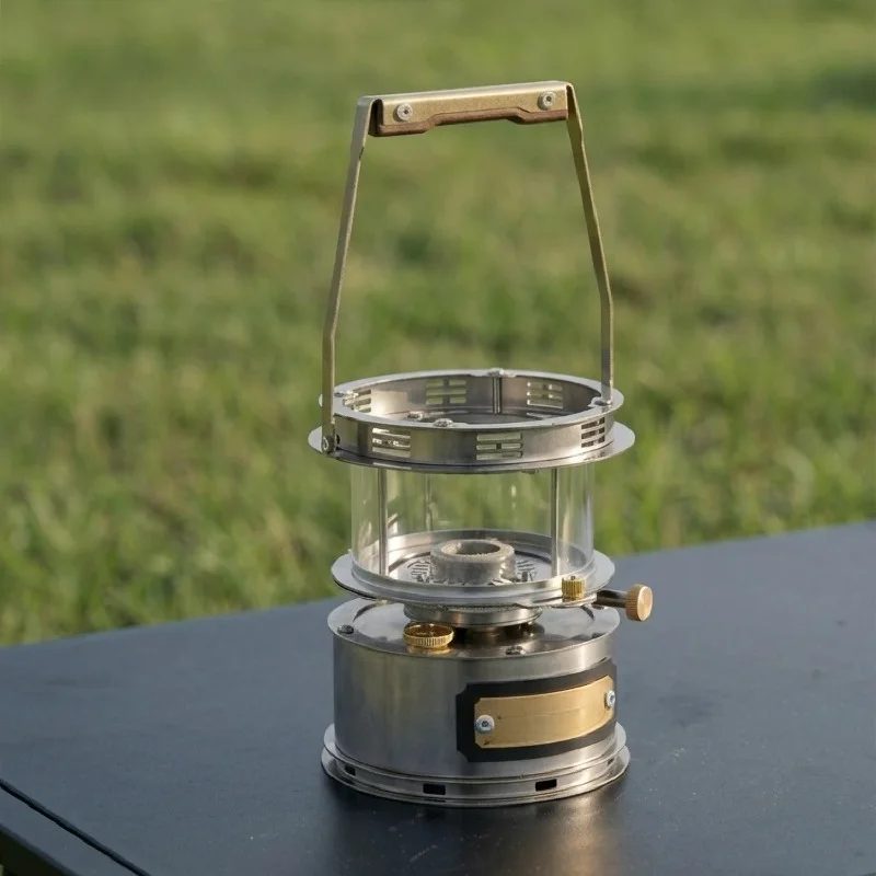 1pcs small heating, outdoor tea making, barbecue retro atmosphere lamp stove