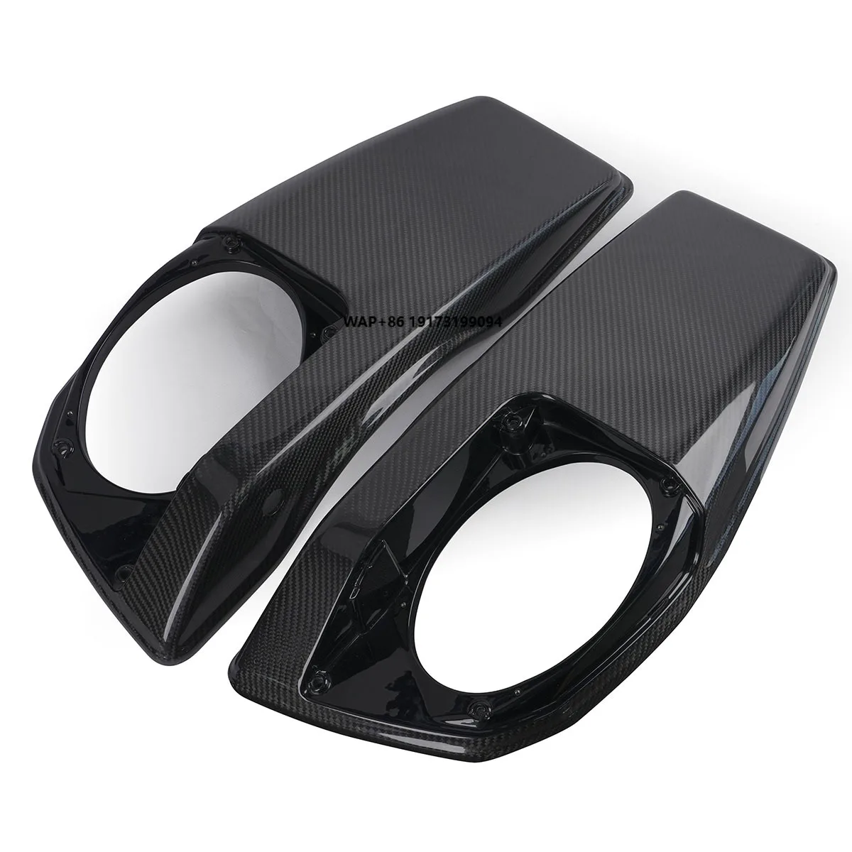 

3K Twill Glossy Side Box Top Cover Audio Model Carbon Fiber Fit for Touring Road Glide 2023-2025