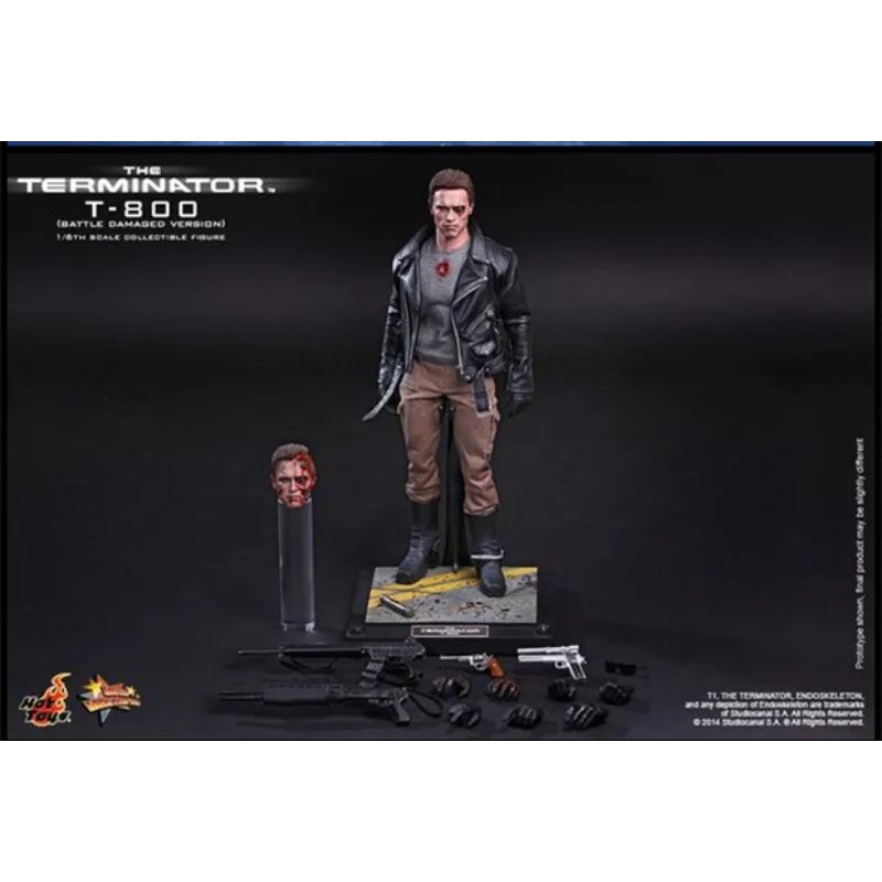 In Stock Original HotToys HT 1/6 The Terminator T1-T800 MMS238 Movie Character Model Art Collection Toy Gift