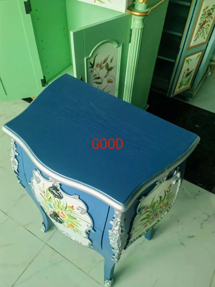 Meuble d'appoint pour salon, table d'appoint, Psych, 2, E27