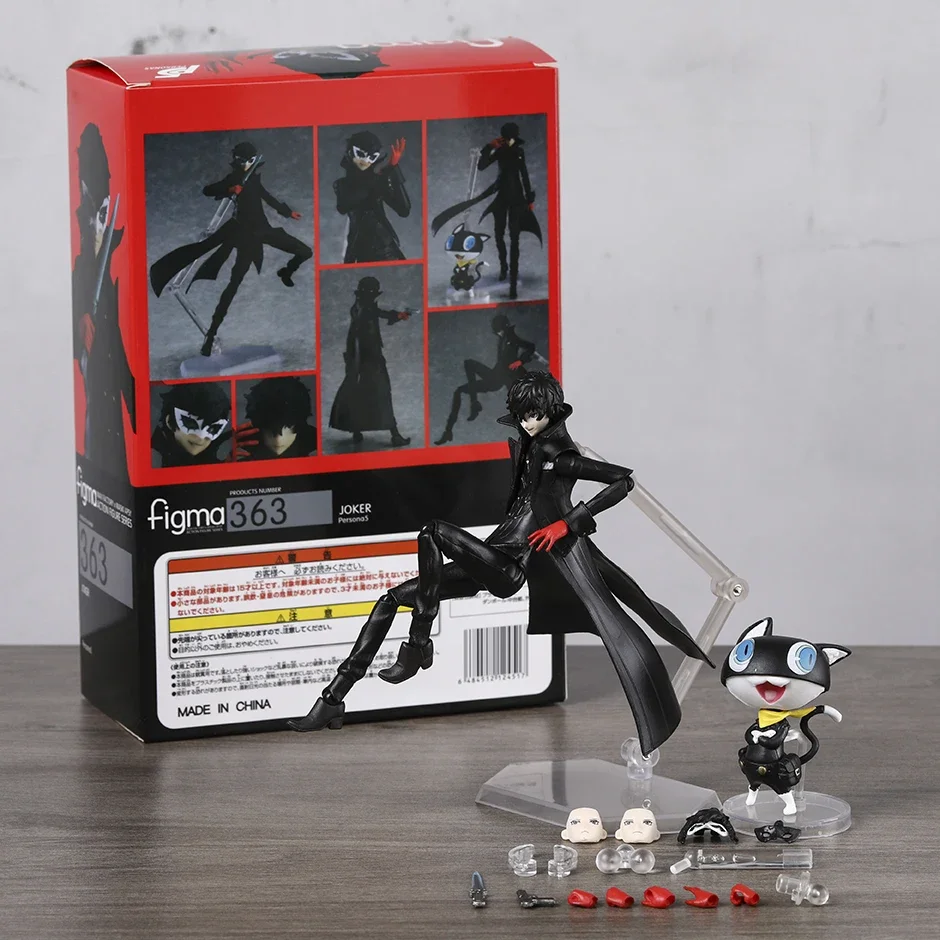 Figma 363 Joker und Morgana PVC Actionfigur Anime Spielzeug Figur