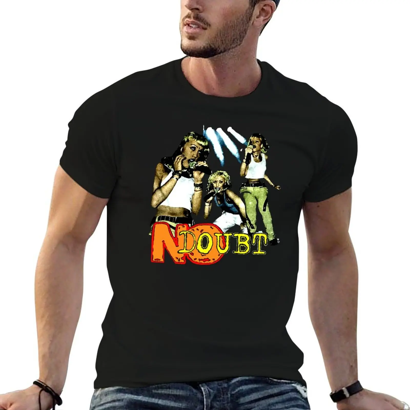 

No Doubt Rock Band Funny Gwen Art Stefani T-Shirt funny t shirts man men t shirt cotton 100% T-Shirt