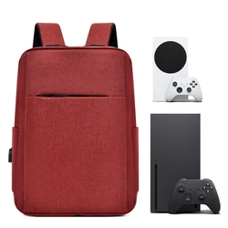 Backpack for XBOX SERIES S X Host Game Console Storage Large Capacity Travel Carry Protective Shoulder Bag Grey Red Blue Black