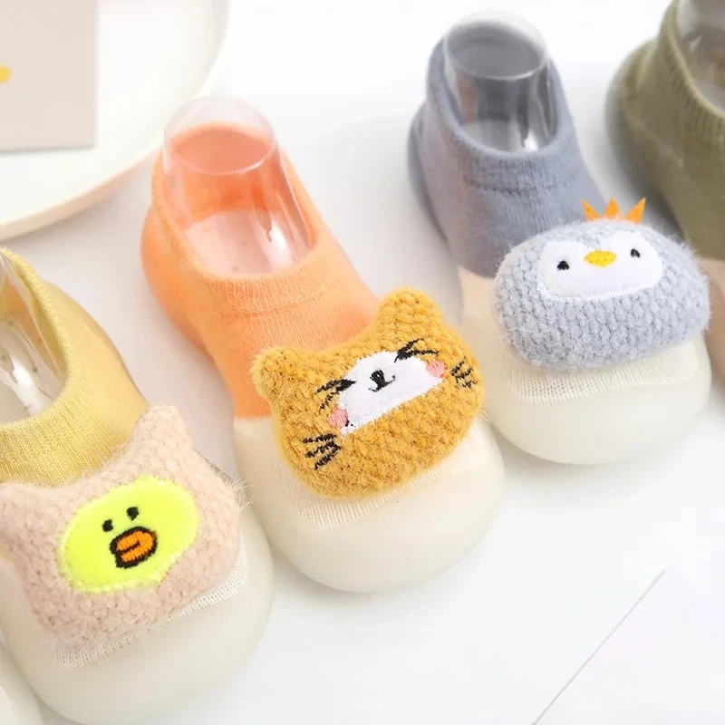 

Classic Style Non-slip Indoor Children's Baby Shoes Floor Shoes Spring New Children's Toddler Shoes Three-dimensional Animal