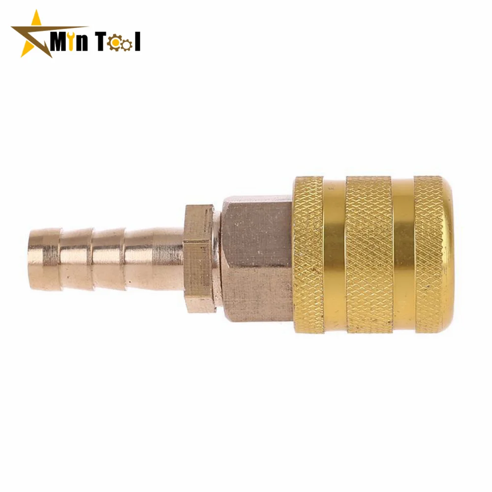 6mm/ 8mm Car Tire Valve Clip Pump Nozzle Clamp Solid Brass Connector Air Chuck Inflator Pump Adapter Hardware Accessories